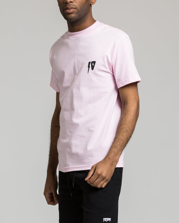 10 Strikes Tee - Color: Pink | Pink