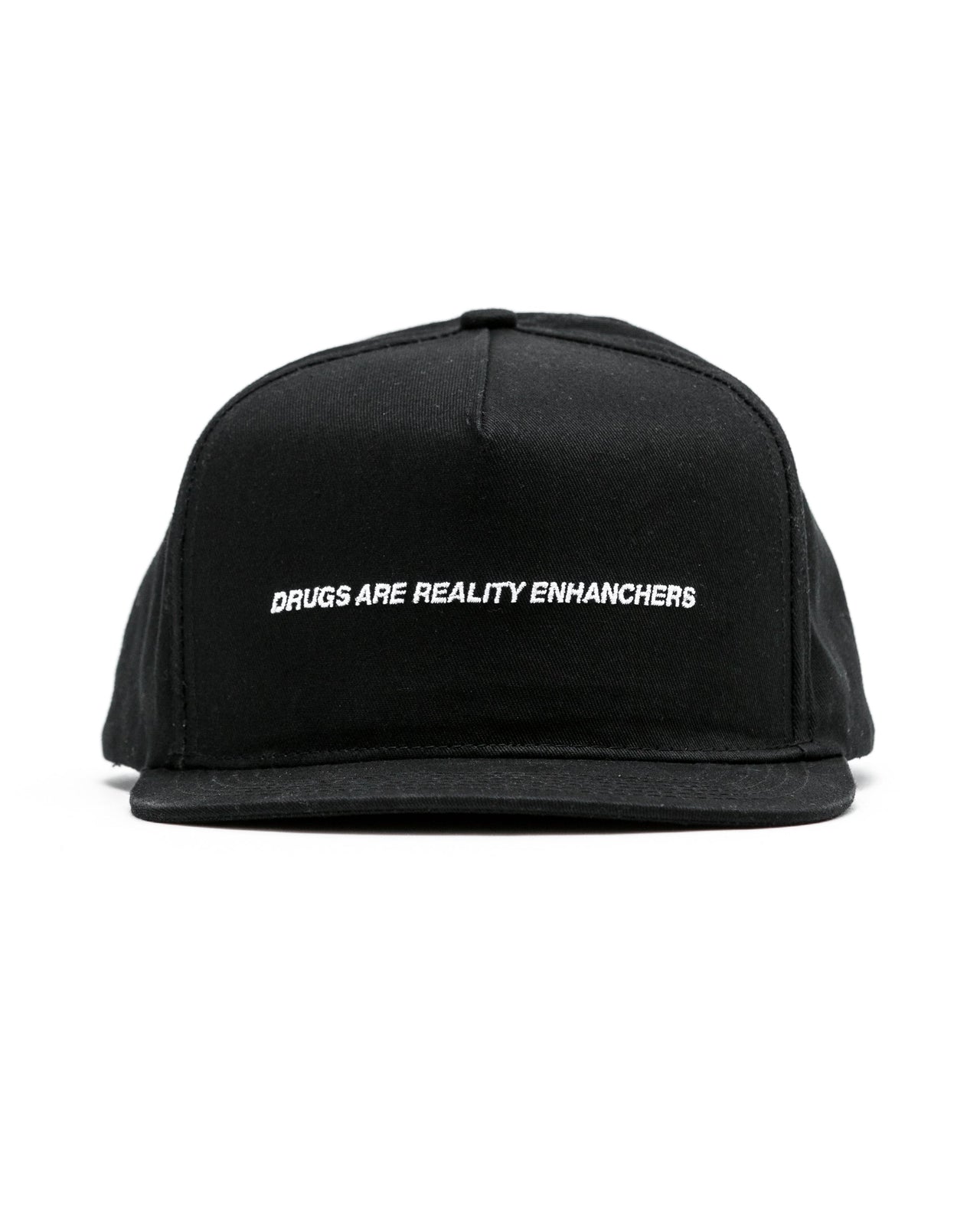 Drugs Enhance Reality Hat - Color: Black | Black