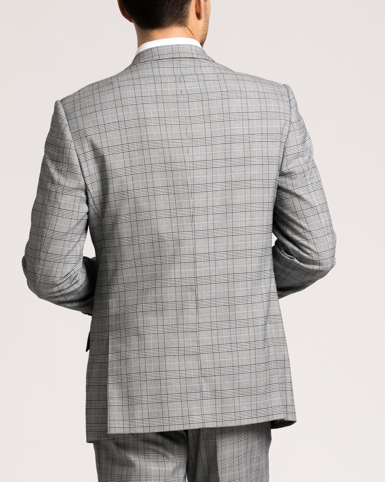 Dover Notch Jacket - Color: Navy Check | Blue