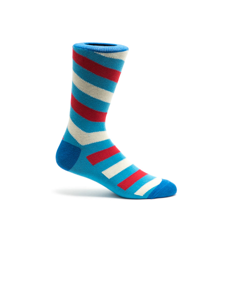 Stripe Crew Sock