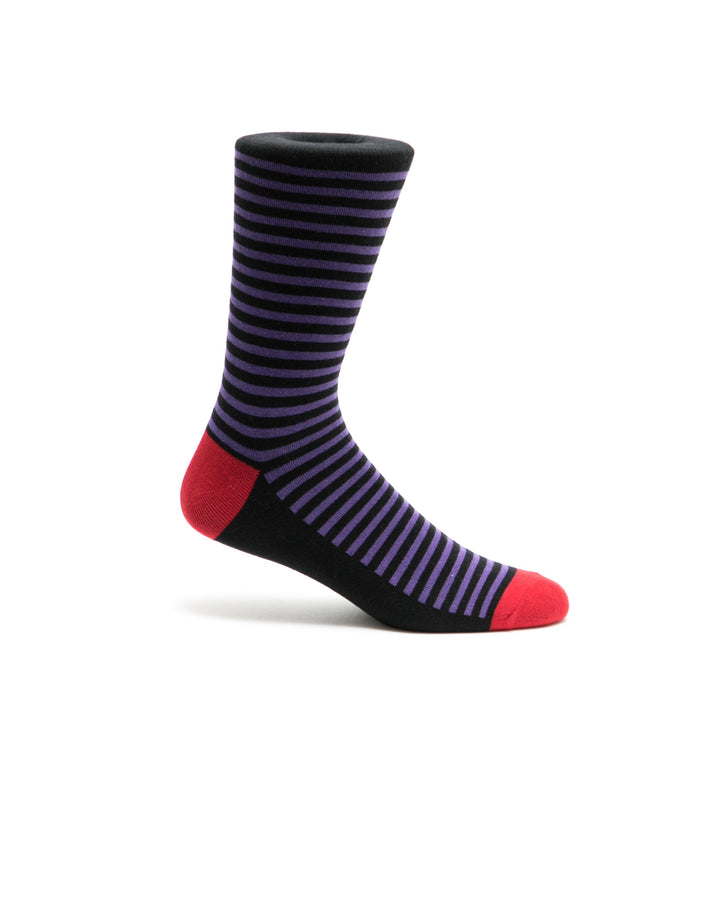 Stripe Crew Sock