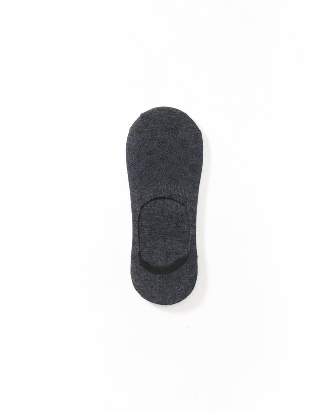 Solid No Show Sock - Color: Black | Black