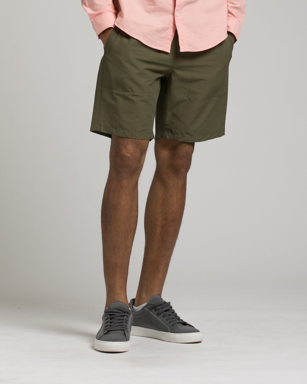 Arch Hybrid Short - Color: Burnt Olive | Green