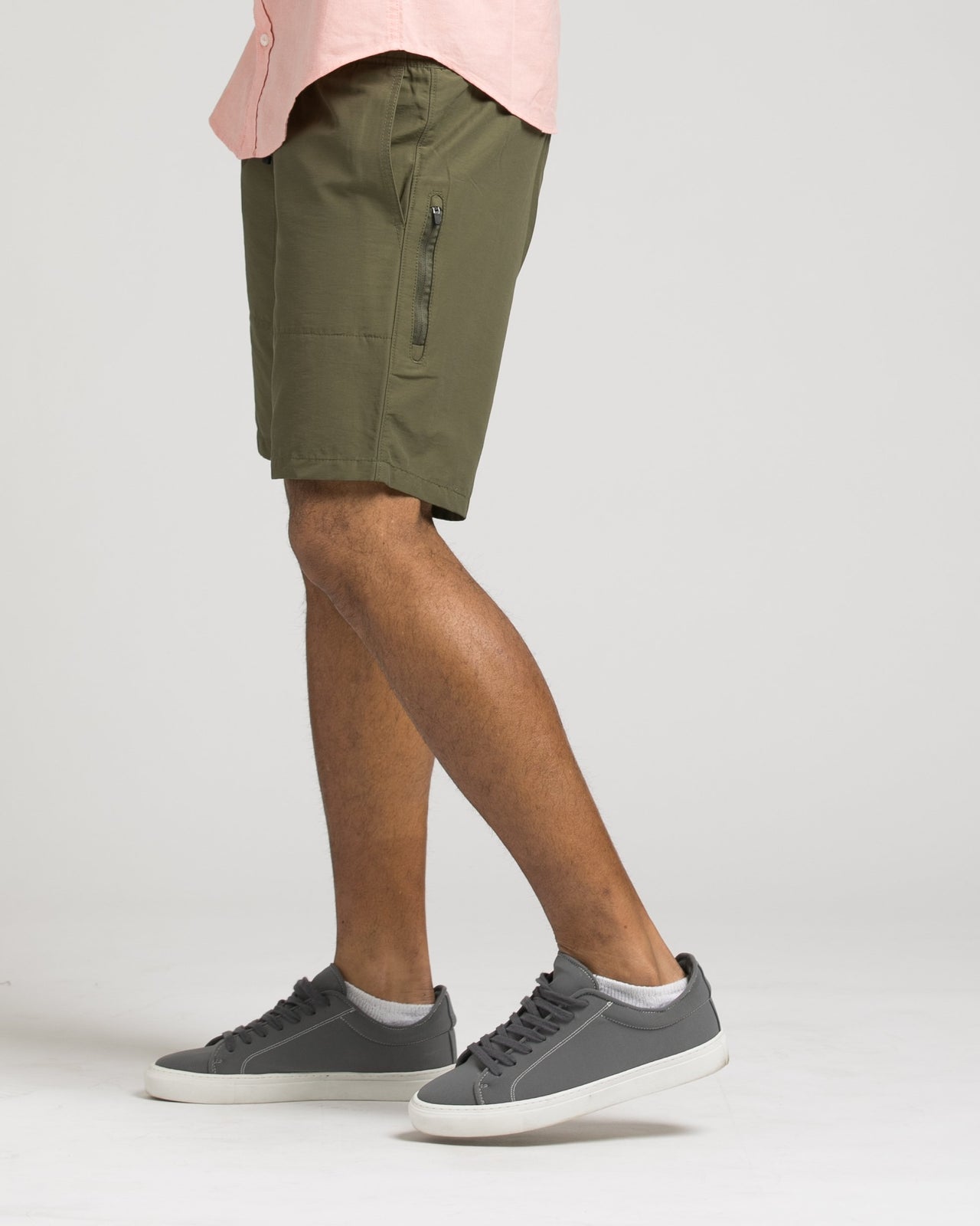 Arch Hybrid Short - Color: Burnt Olive | Green