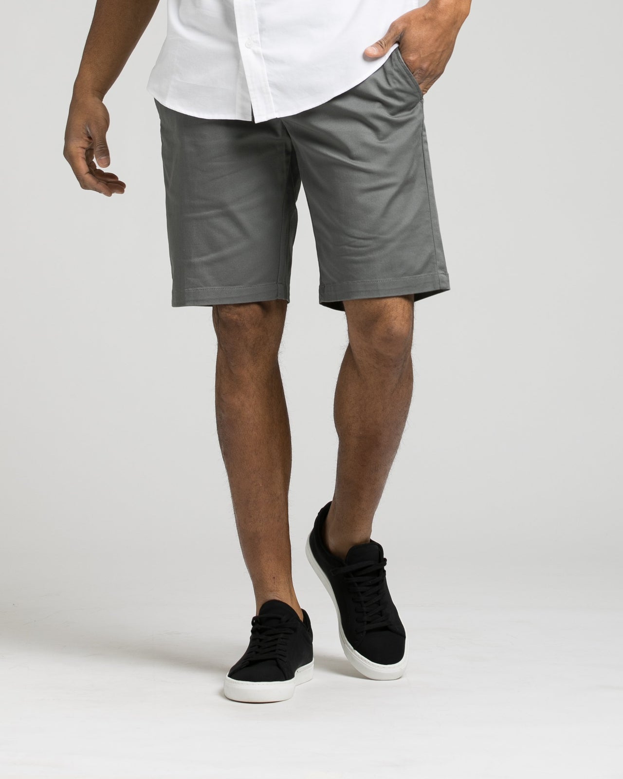 Weekend Stretch Short - Color: Smoke | Gray