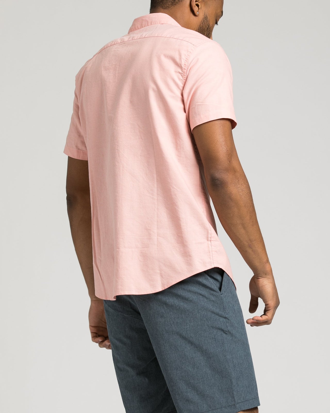 Thatll Do Short Sleeve Oxford Shirt - Color: Terracotta | Red