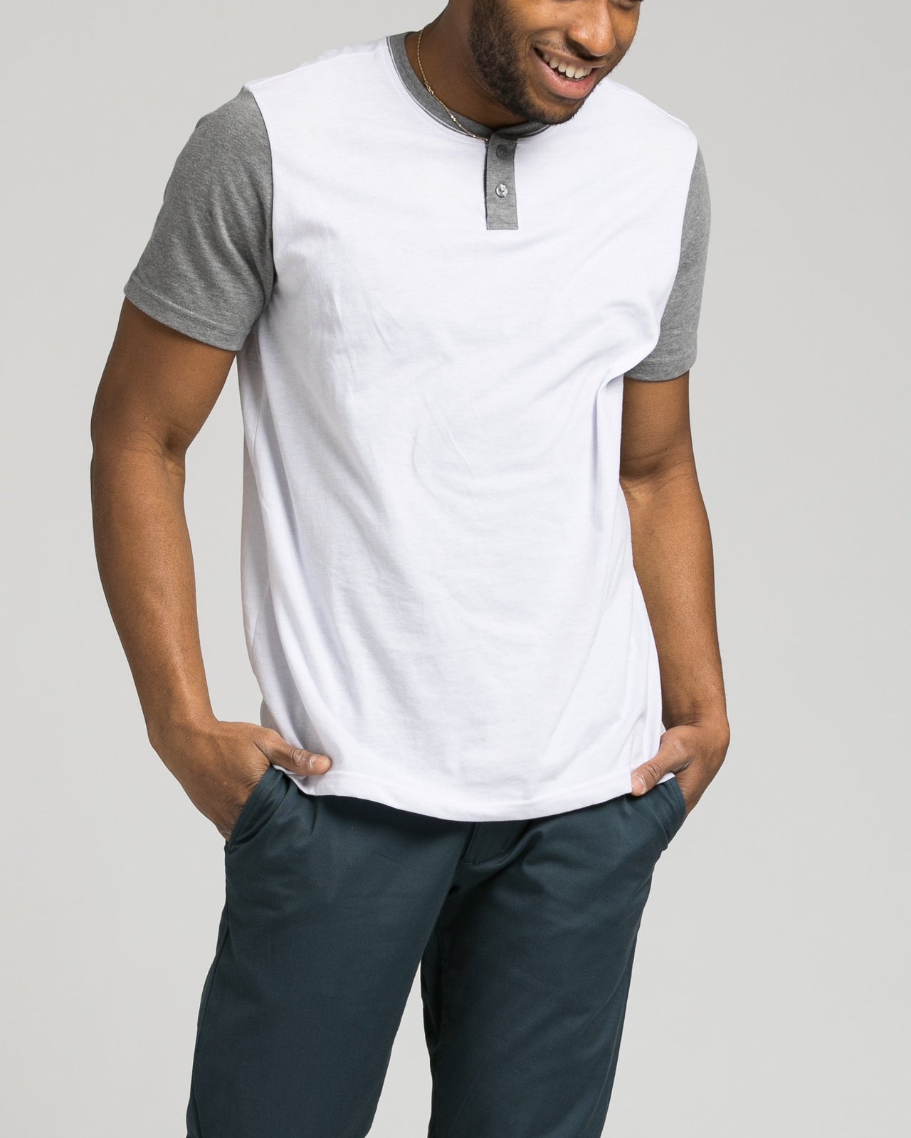 Pick Up Henley - Color: White | White