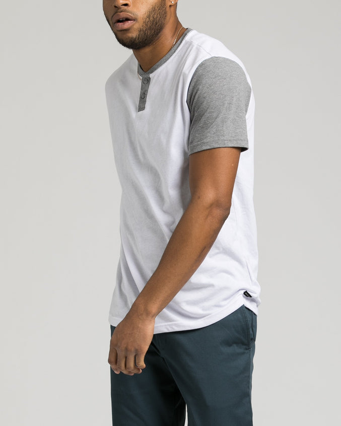 Pick Up Henley - Color: White | White