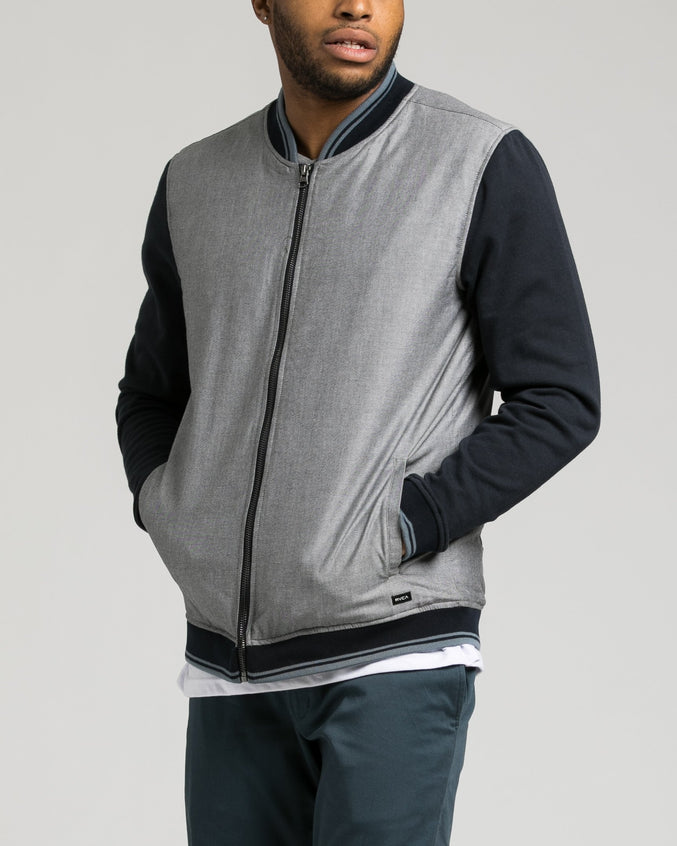 Oxford Bomber - Color: Carbon | Gray