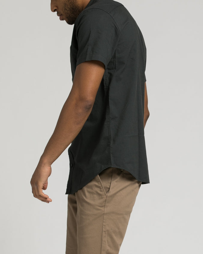 Thatll Do Short Sleeve Oxford Shirt - Color: Pirate Black | Black