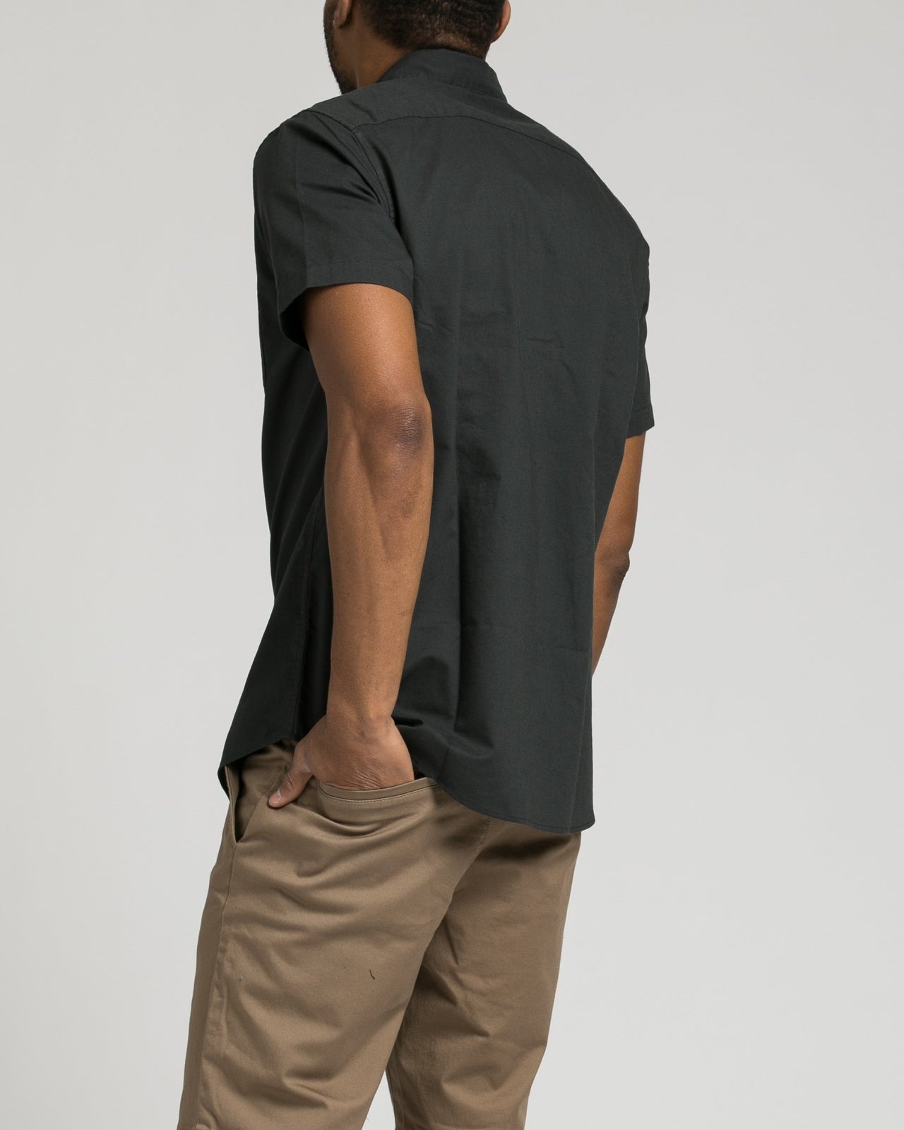 Thatll Do Short Sleeve Oxford Shirt - Color: Pirate Black | Black