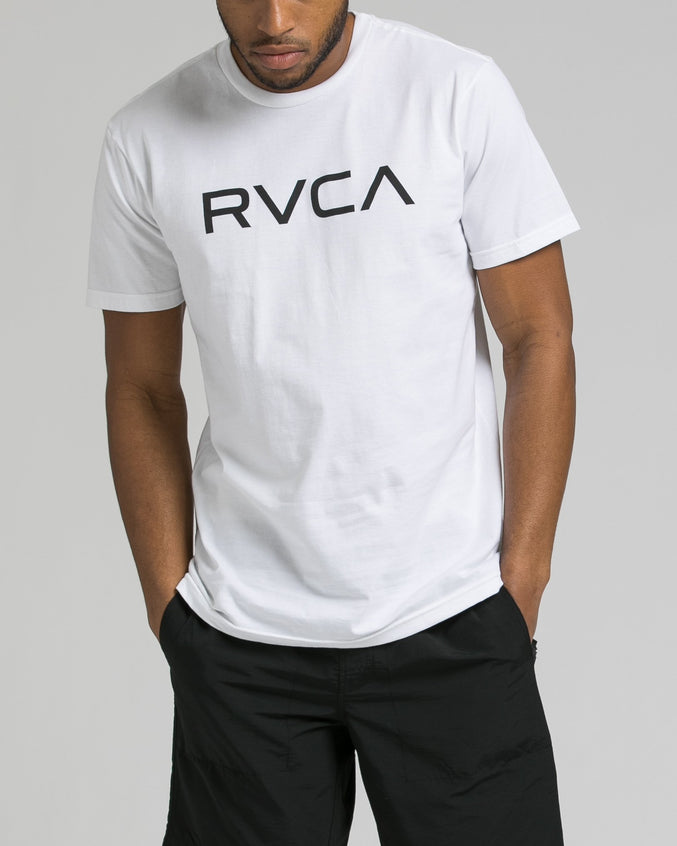 Big Rvca Tee - Color: White/Black | White