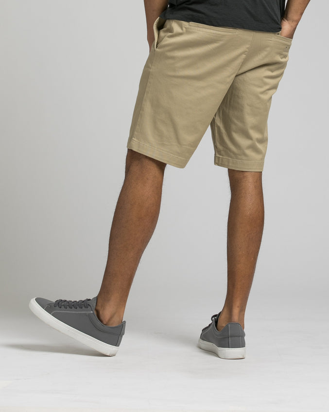 Weekend Stretch Short - Color: Khaki | Beige