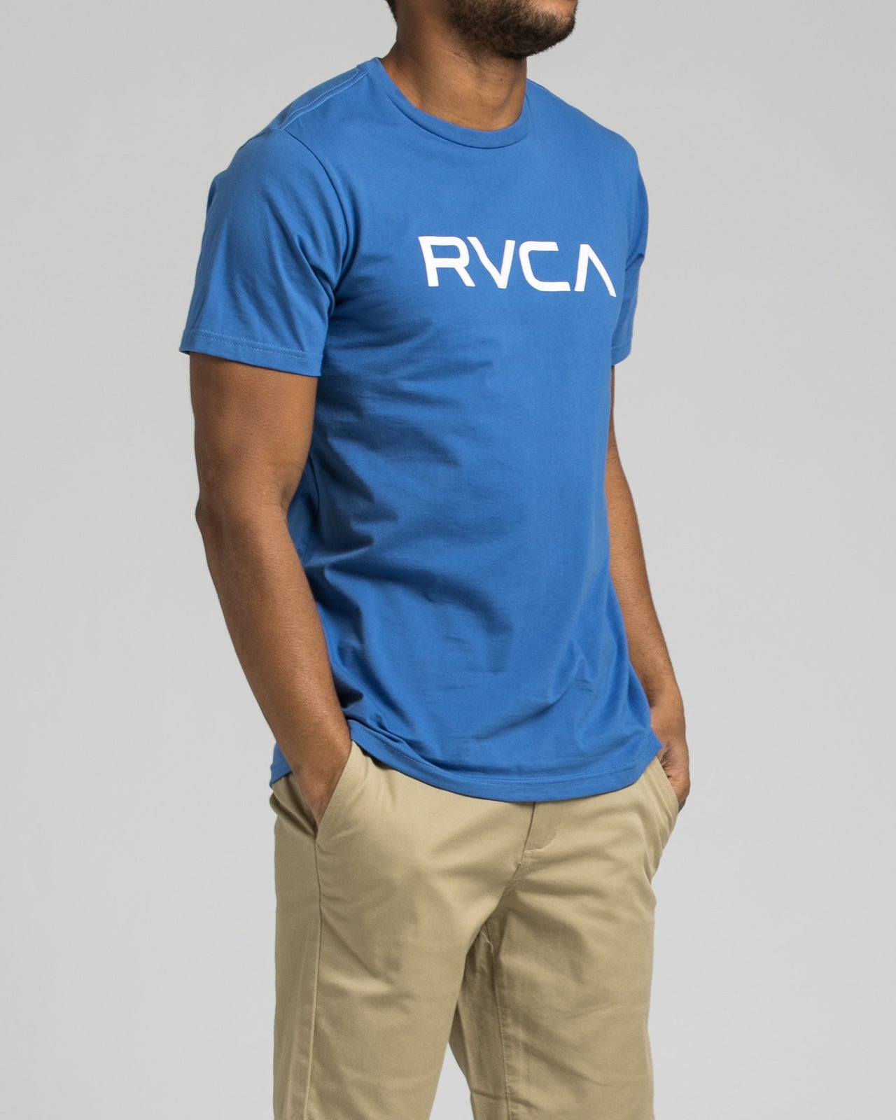 Big Rvca Tee - Color: Cobalt | Blue