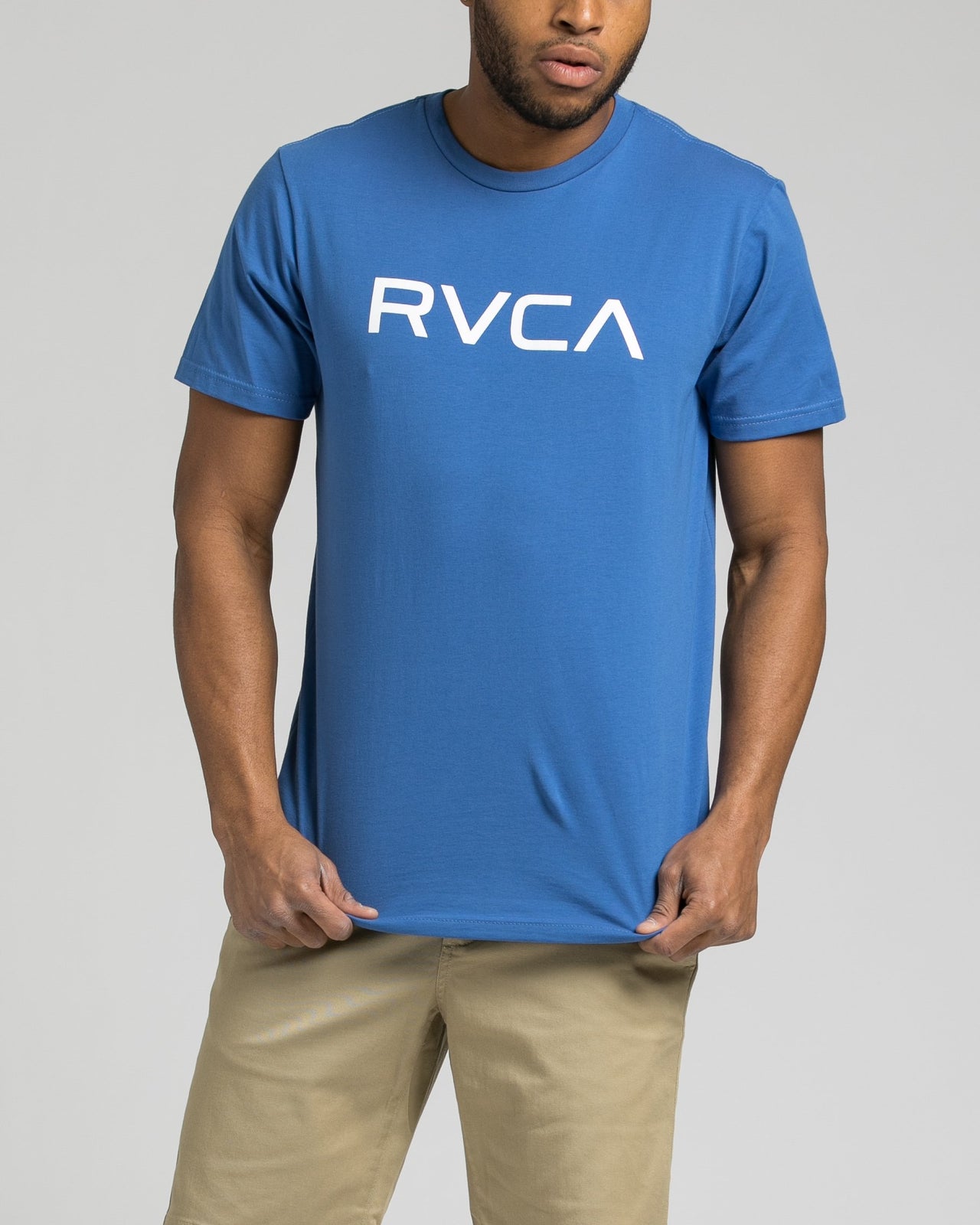 Big Rvca Tee - Color: Cobalt | Blue