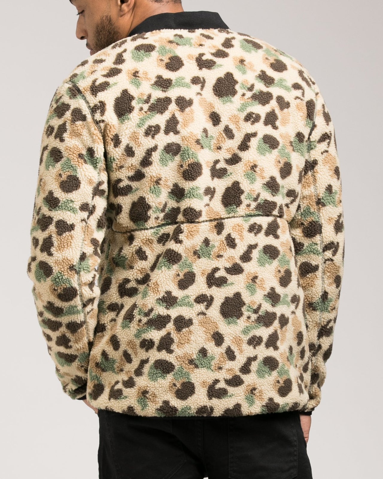 Grove Full Zip Fleece - Color: Duck Camo Jacquard | Multi