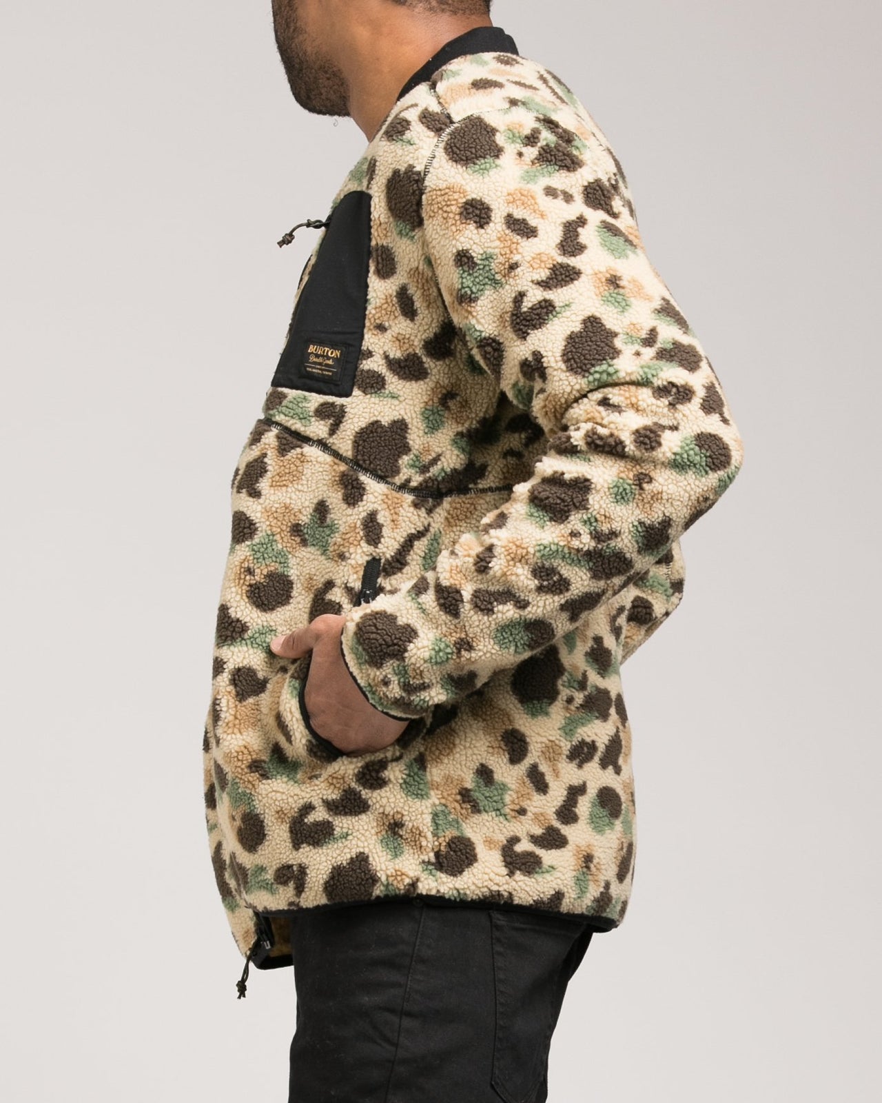 Grove Full Zip Fleece - Color: Duck Camo Jacquard | Multi