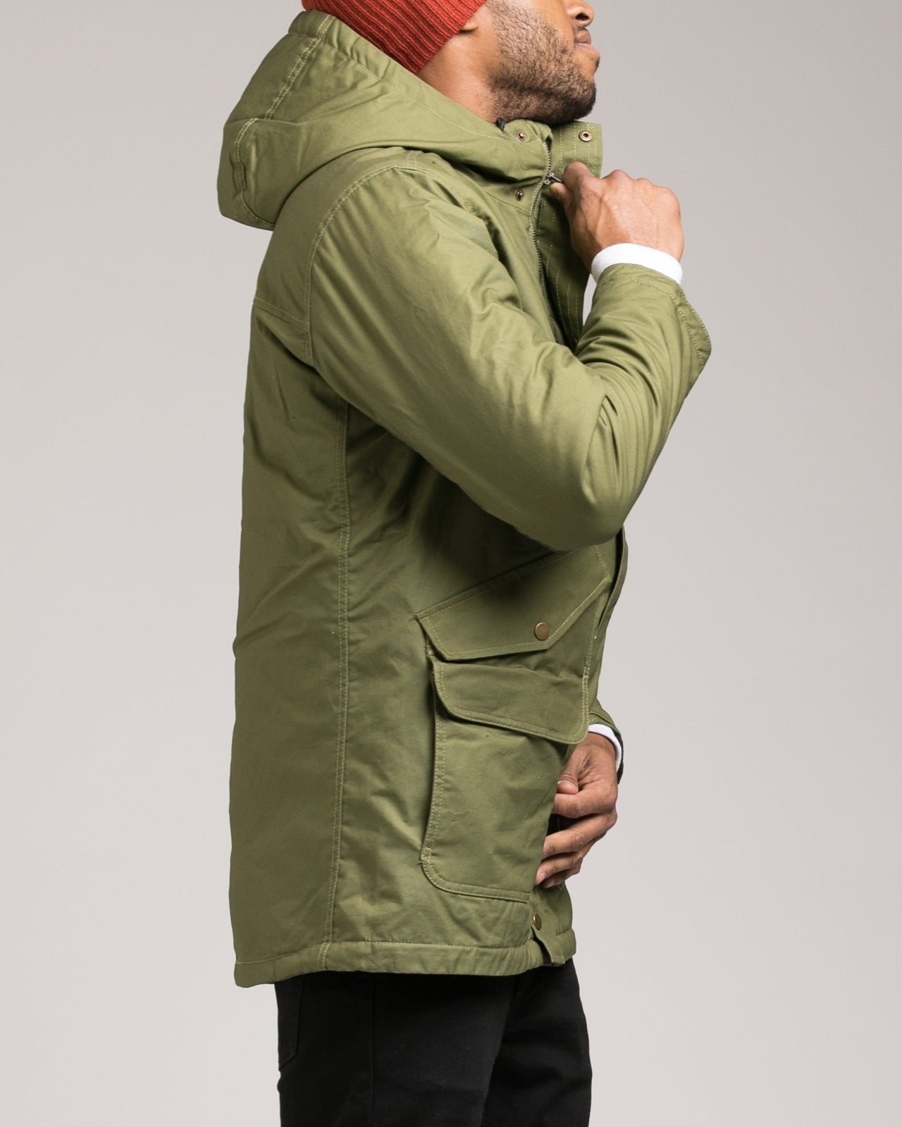 Sherman Jacket - Color: Olive Branch | Green