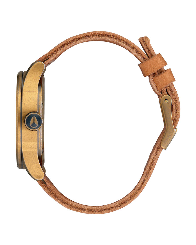Sentry Leather - Color: Brass/Navy/Hickory | Brown