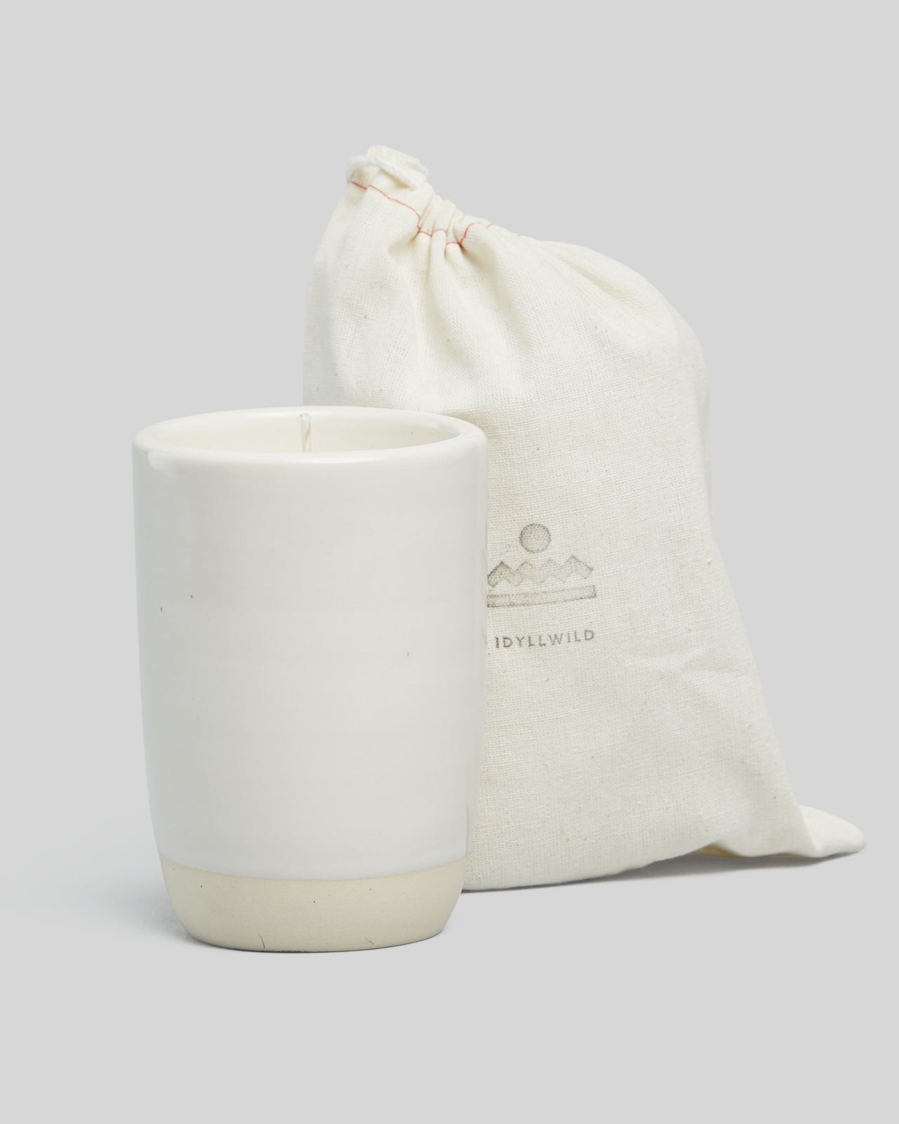 Idlywild 12 oz Candle - Color: White | White