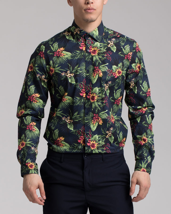 Tropical Dress Shirt