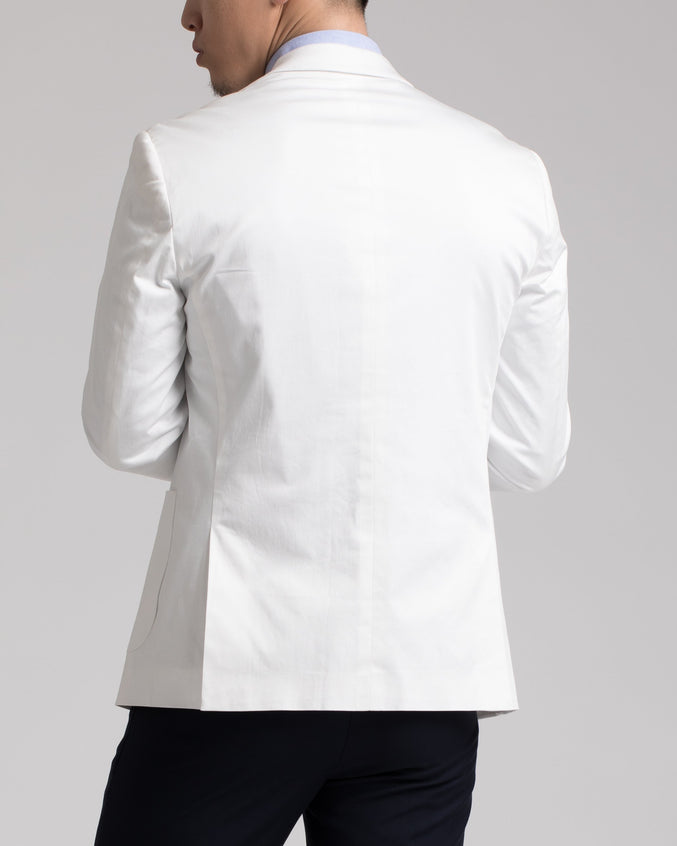 Ashton Peak Jacket - Color: White Twill | White