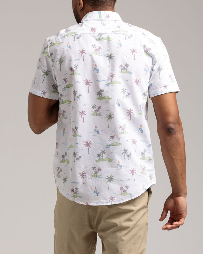 Far Away SS Shirt - Color: White | White