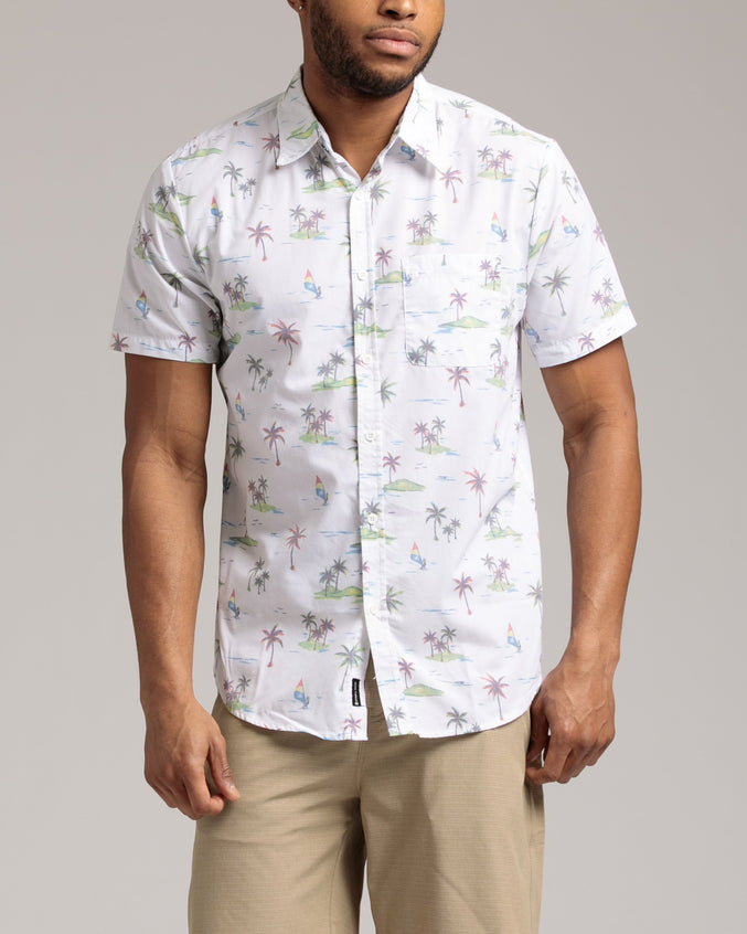 Far Away SS Shirt - Color: White | White