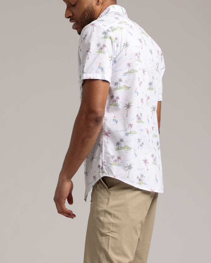 Far Away SS Shirt - Color: White | White