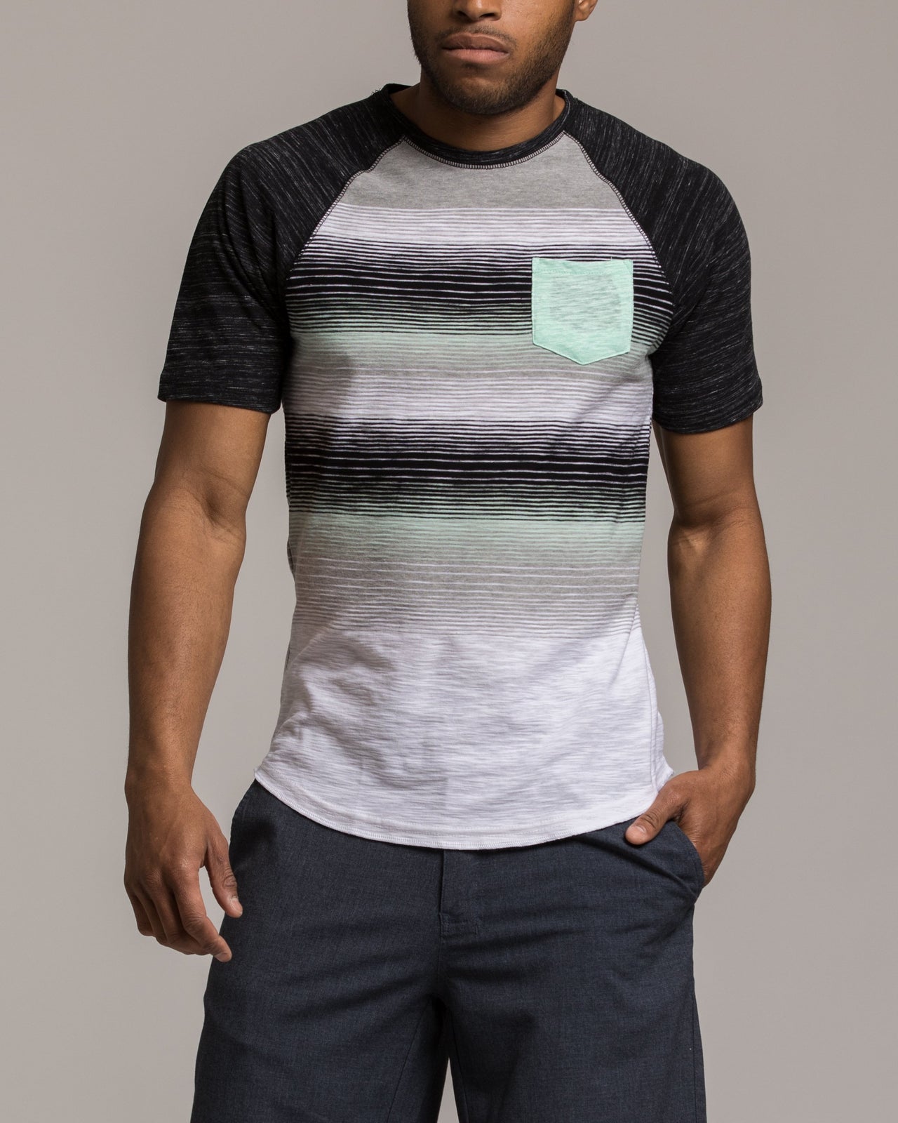 Kobe Raglan - Color: Heather Gray | Gray