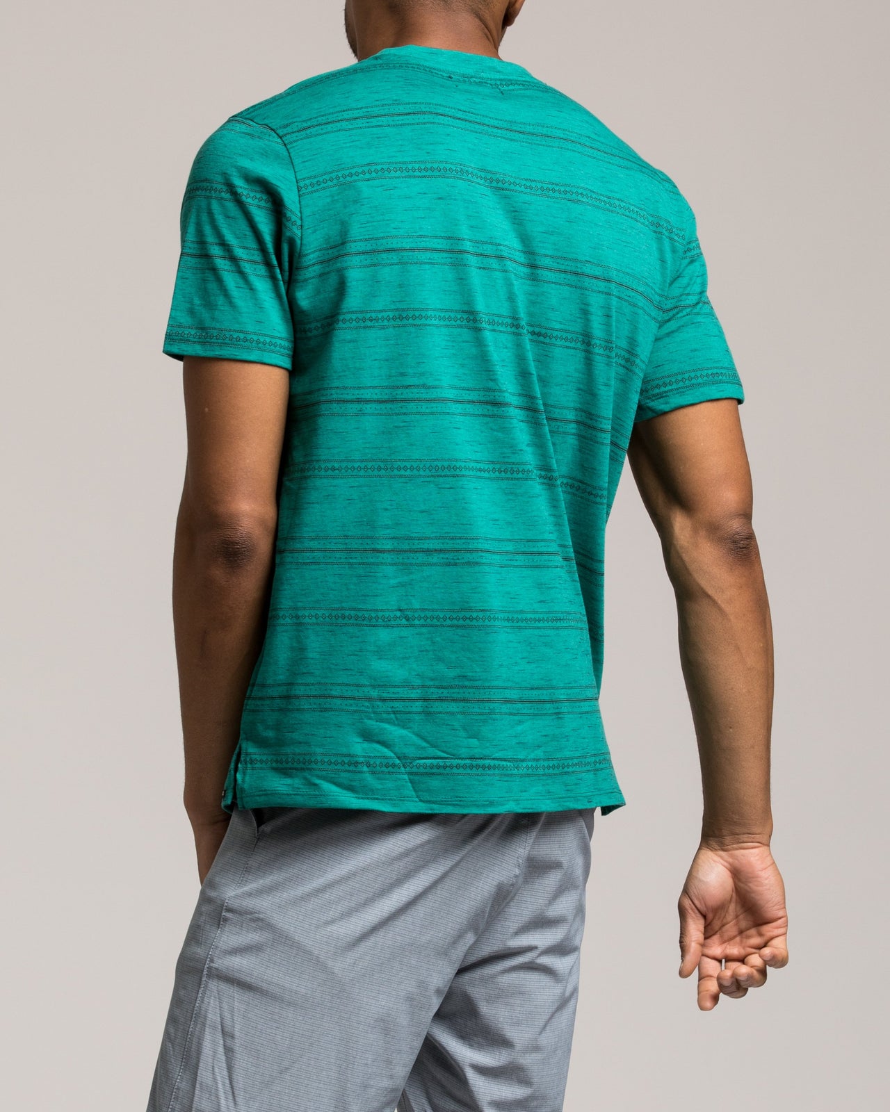 Stokes Tee - Color: Atlantis | Blue