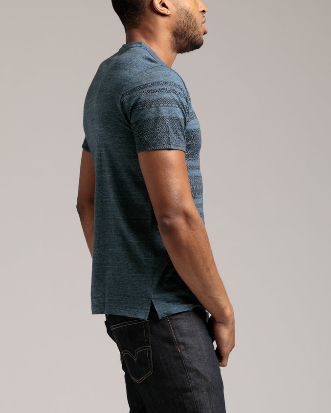 Ray Tee - Color: Dolphin | Blue