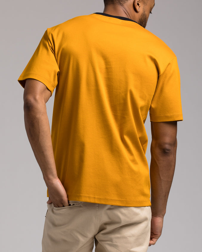 Emery SS Tee - Color: Mustard | Yellow