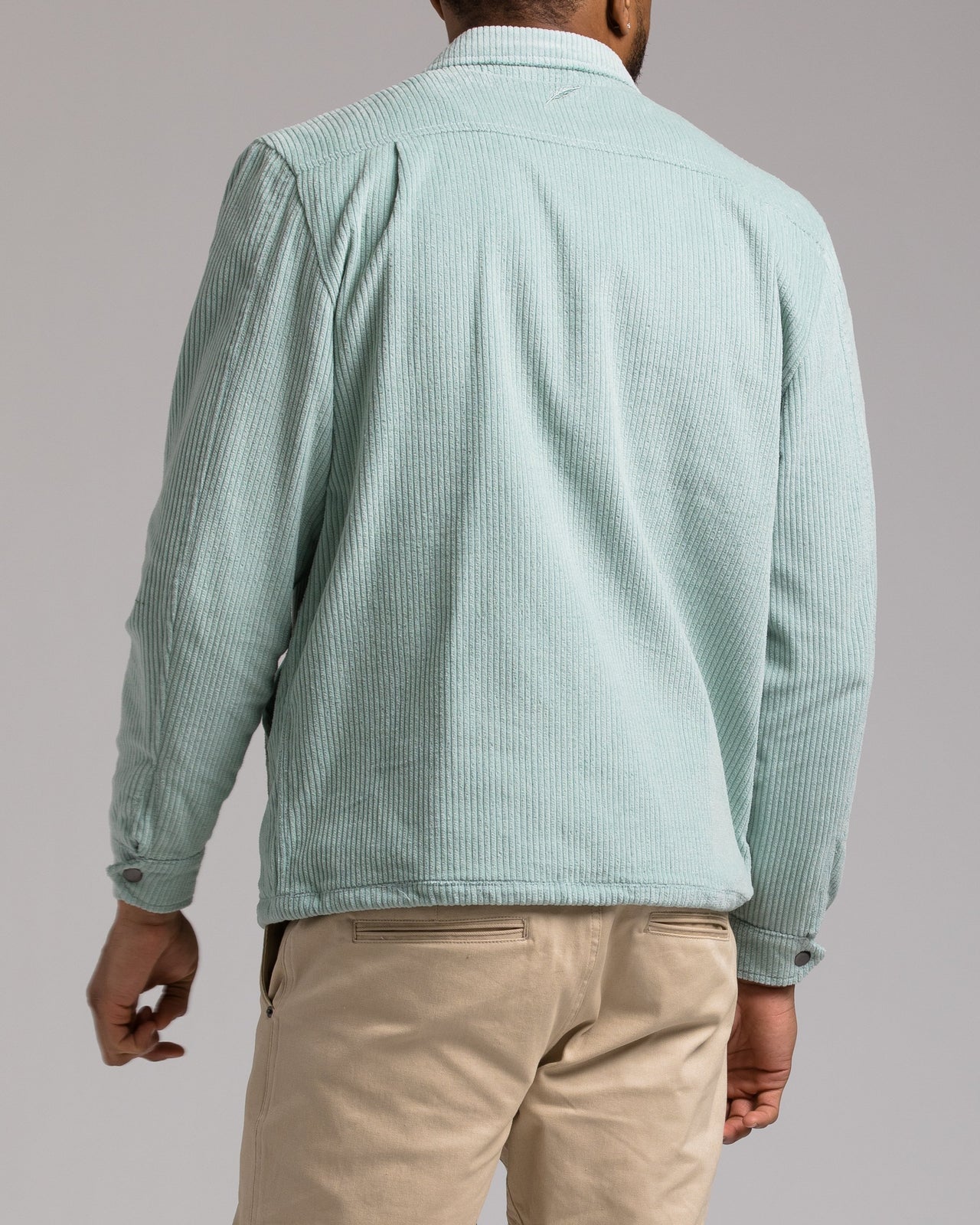 Landan Cord Coaches Jacket - Color: Moss | Green