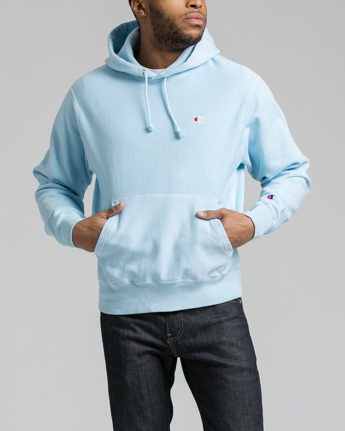 PD Reverse Weave® Pullover Hoodie - Color: Upstate Blue | Blue