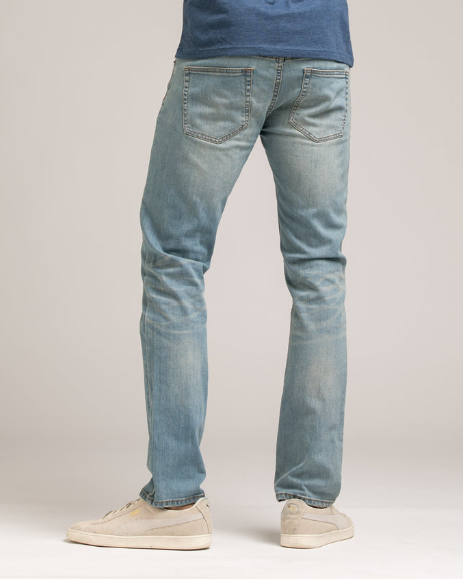 Slim Stretch Denim - Color: Medium Light Wash | Blue