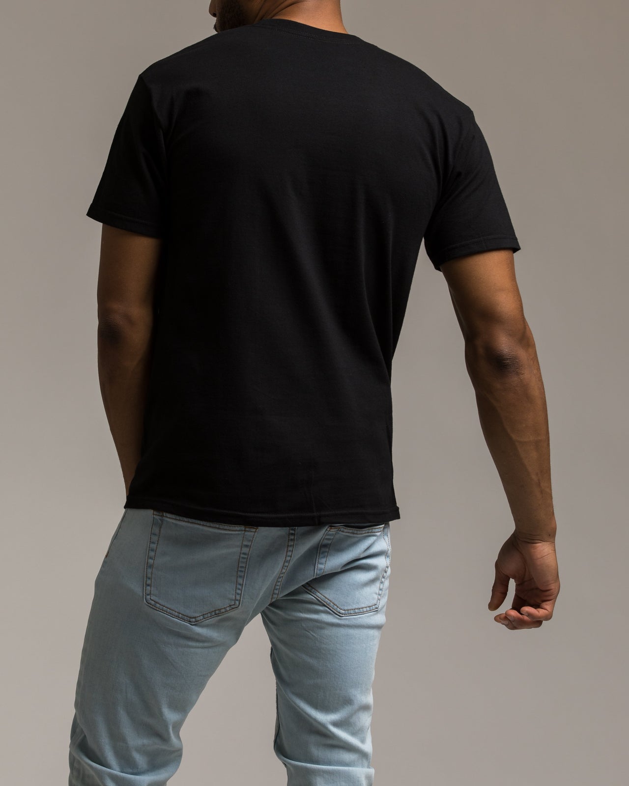Cooper Flock Tee - Color: Black | Black