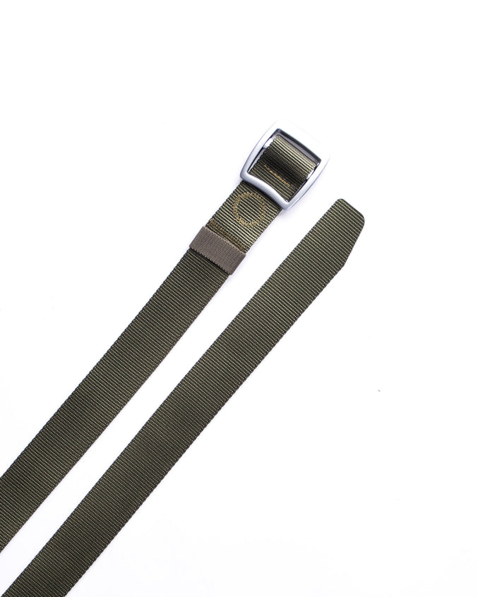 Trek Buckle Belt - Color: Olive/Silver | Green