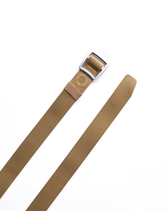 Trek Buckle Belt - Color: Tan/Silver | Beige