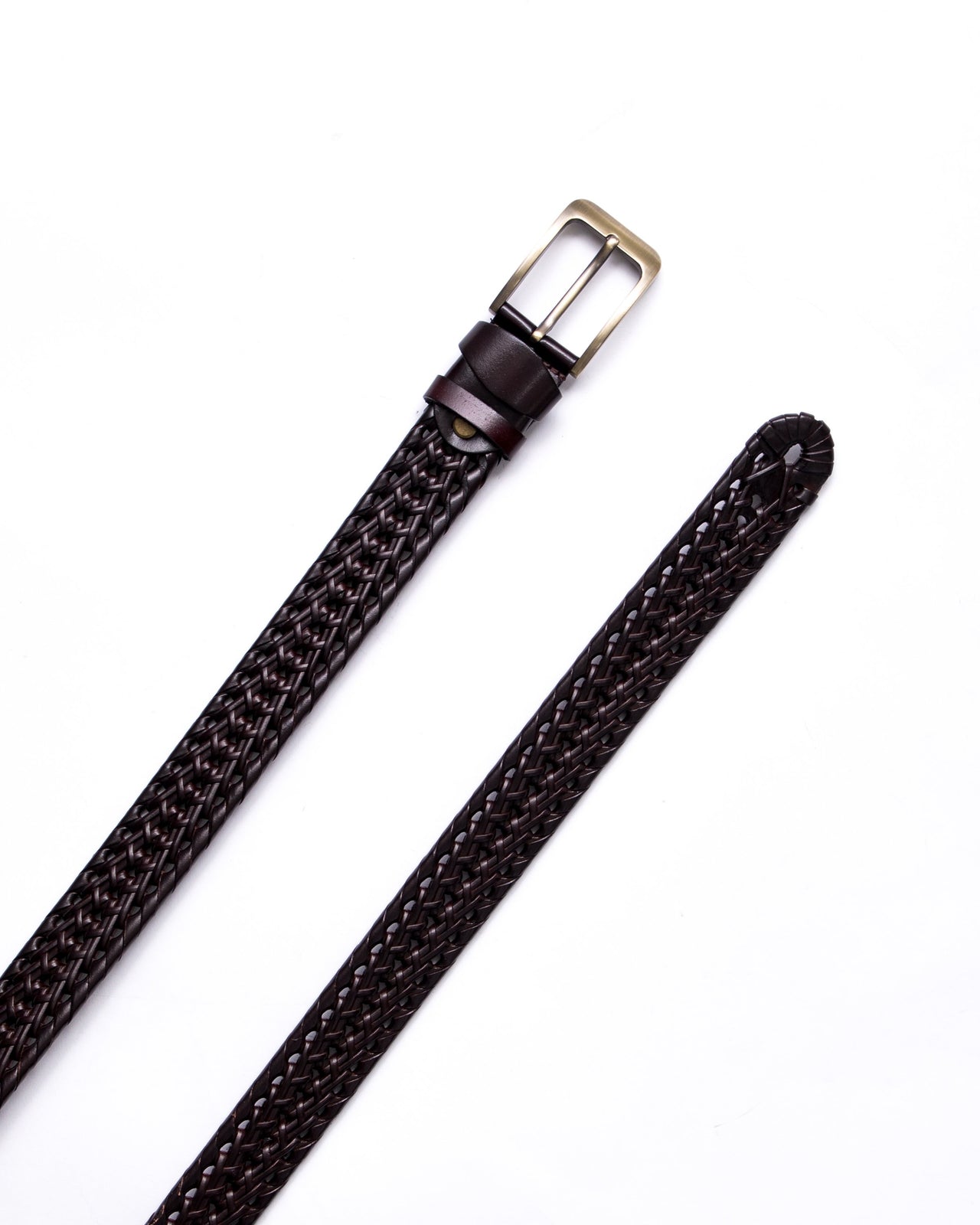 Split Leather Belt - Color: Brown | Brown