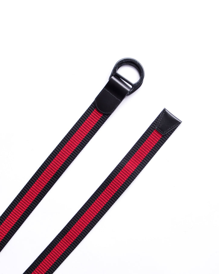 D Ring Stripe Belt